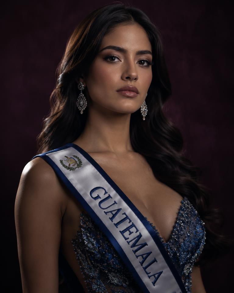 Retrato de Miss Guatemala